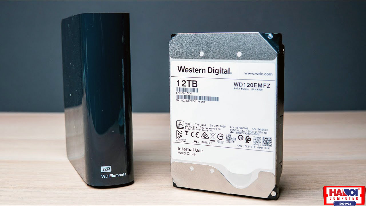 Ổ cứng gắn ngoài 10TB 3.5 inch WD Elements WDBBKG0100HBK-SESN